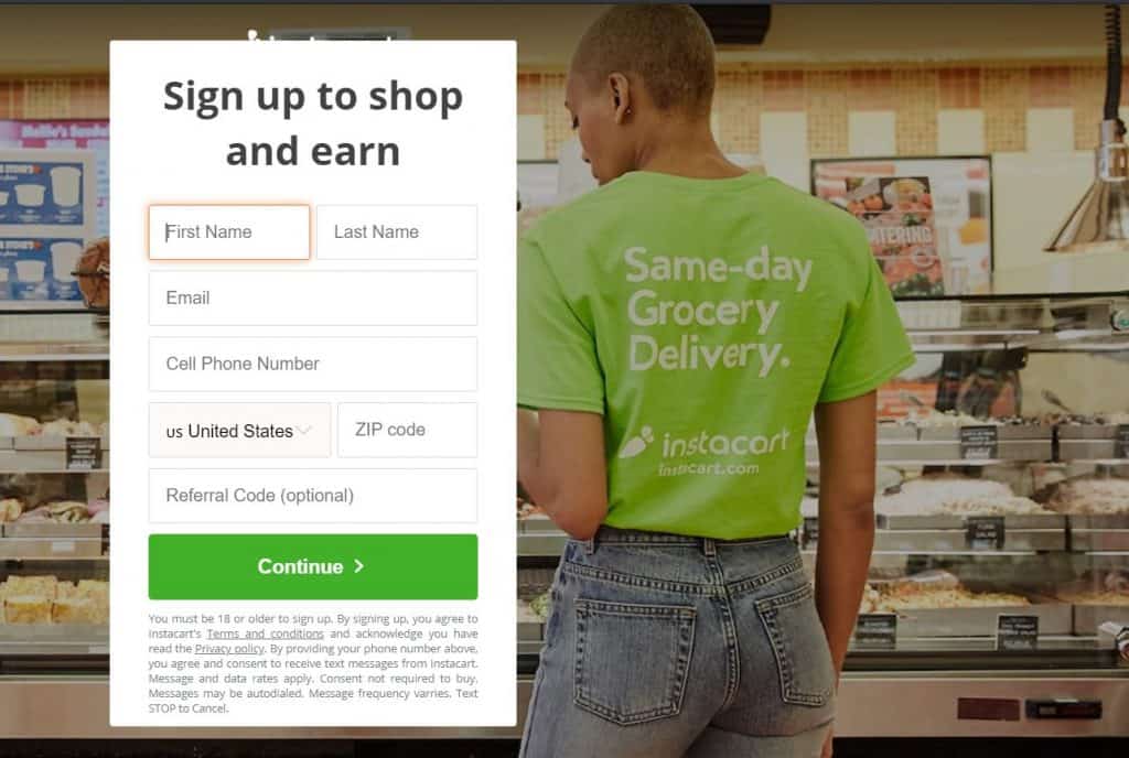 Instacart driver