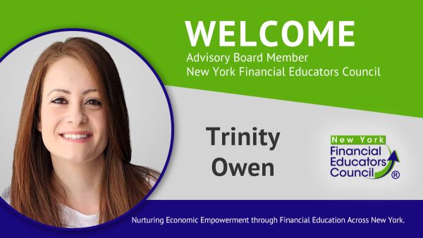 Trinity Owen, Advisory Board Member of the New York Financial Educators Council